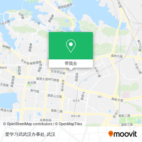 爱学习武武汉办事处地图