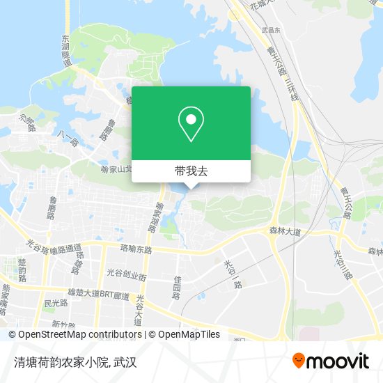 清塘荷韵农家小院地图