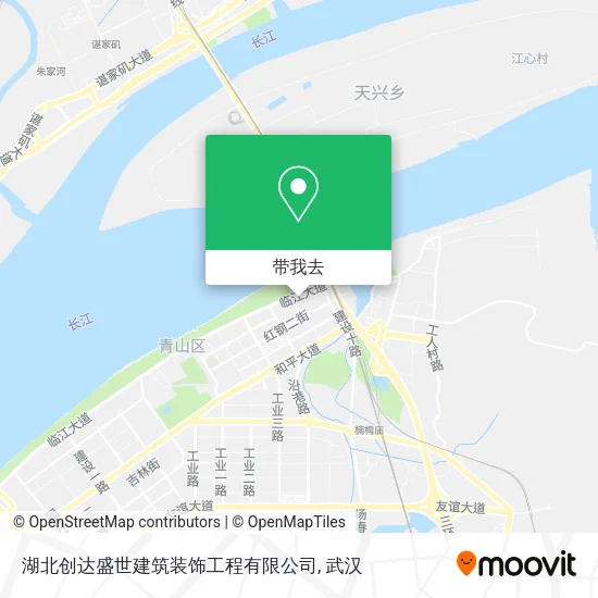 湖北创达盛世建筑装饰工程有限公司地图
