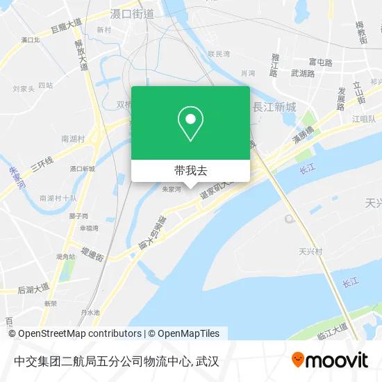 中交集团二航局五分公司物流中心地图