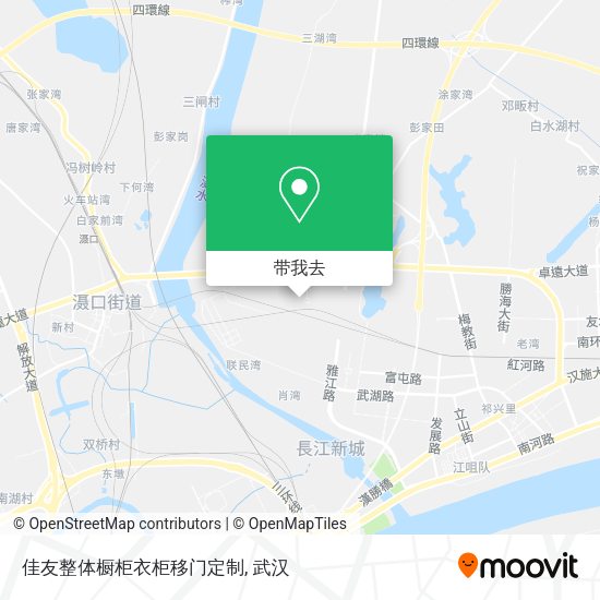 佳友整体橱柜衣柜移门定制地图