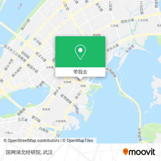 国网湖北经研院地图
