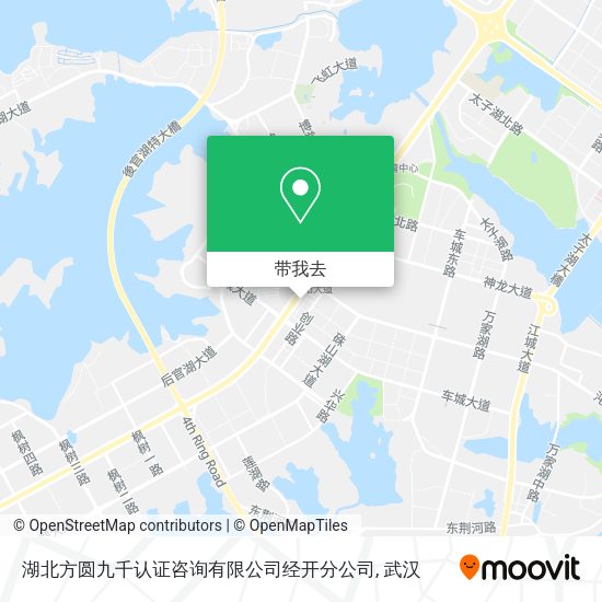 湖北方圆九千认证咨询有限公司经开分公司地图