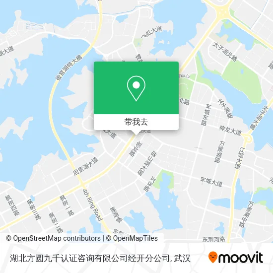 湖北方圆九千认证咨询有限公司经开分公司地图