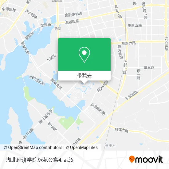 湖北经济学院栎苑公寓4地图