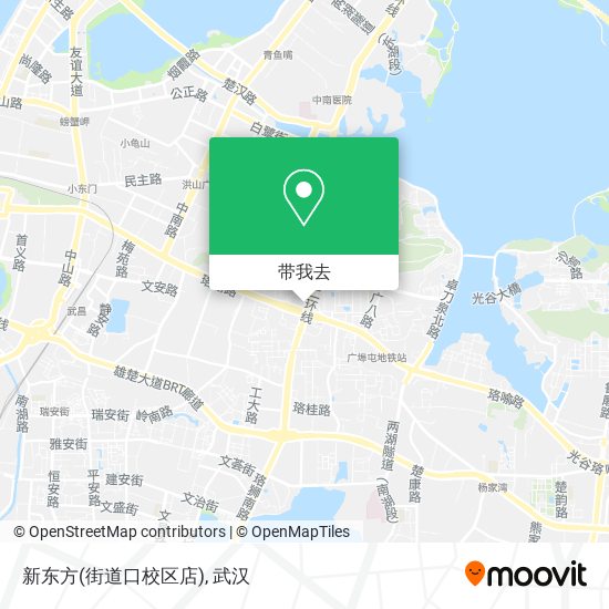 新东方(街道口校区店)地图