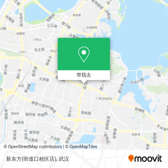 新东方(街道口校区店)地图