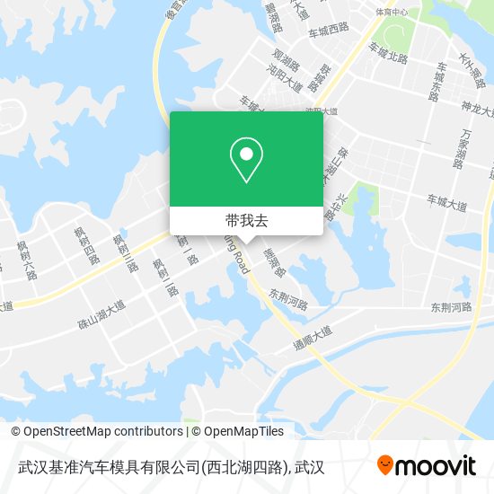 武汉基准汽车模具有限公司(西北湖四路)地图