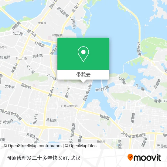 周师傅理发二十多年快又好地图
