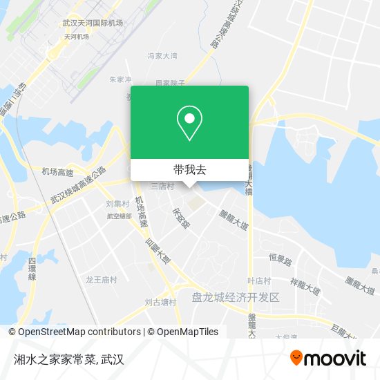 湘水之家家常菜地图