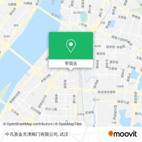 中凡美金天津阀门有限公司地图