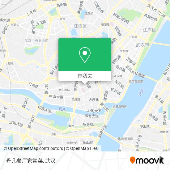 丹凡餐厅家常菜地图