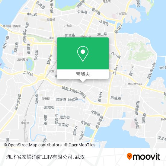 湖北省农渠消防工程有限公司地图