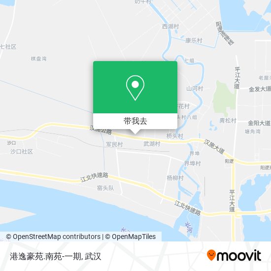 港逸豪苑.南苑-一期地图