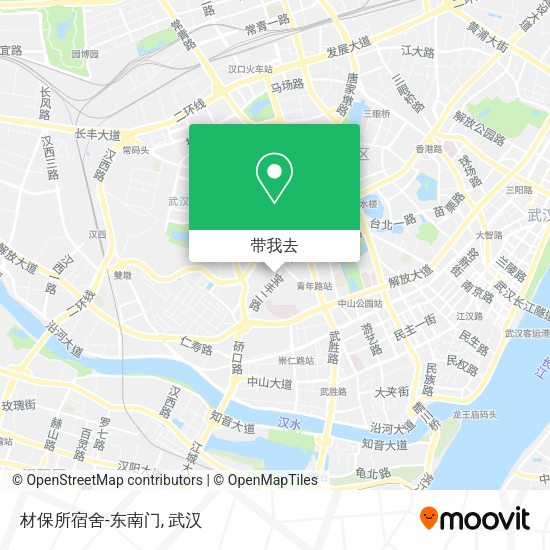 材保所宿舍-东南门地图