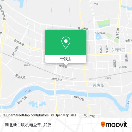 湖北新百联机电总部地图