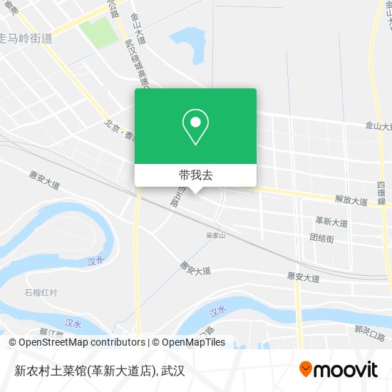 新农村土菜馆(革新大道店)地图
