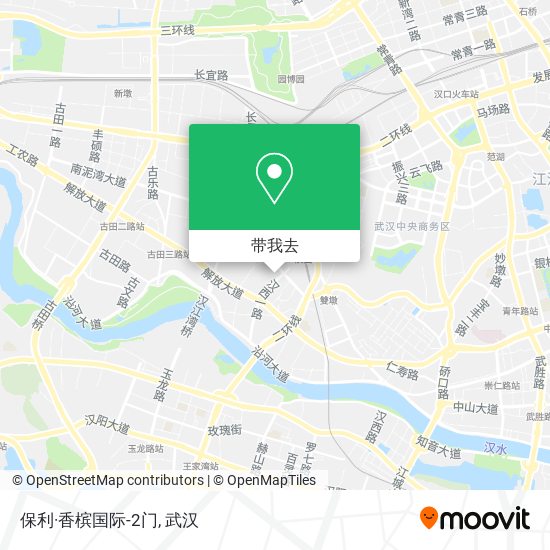 保利·香槟国际-2门地图