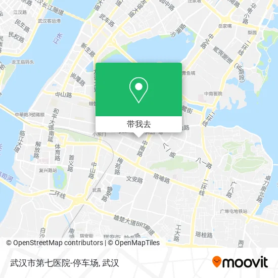 武汉市第七医院-停车场地图