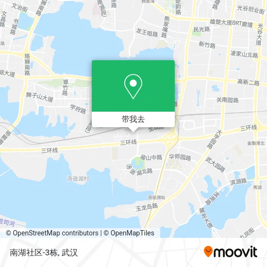 南湖社区-3栋地图