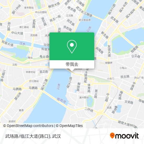 武珞路/临江大道(路口)地图