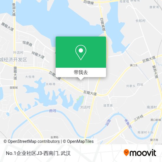 No.1企业社区J3-西南门地图