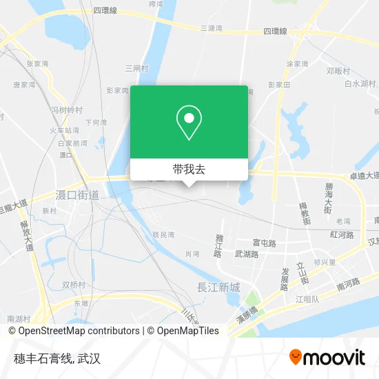 穗丰石膏线地图