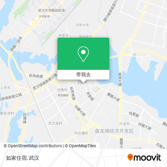 如家住宿地图