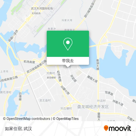 如家住宿地图