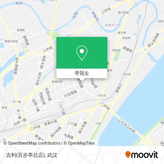 吉利(百步亭总店)地图