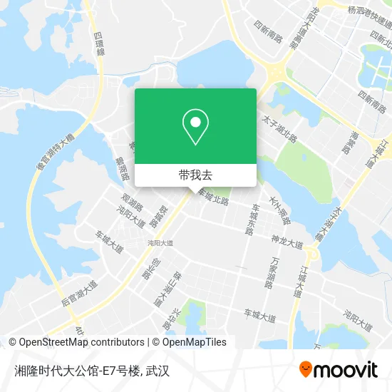 湘隆时代大公馆-E7号楼地图
