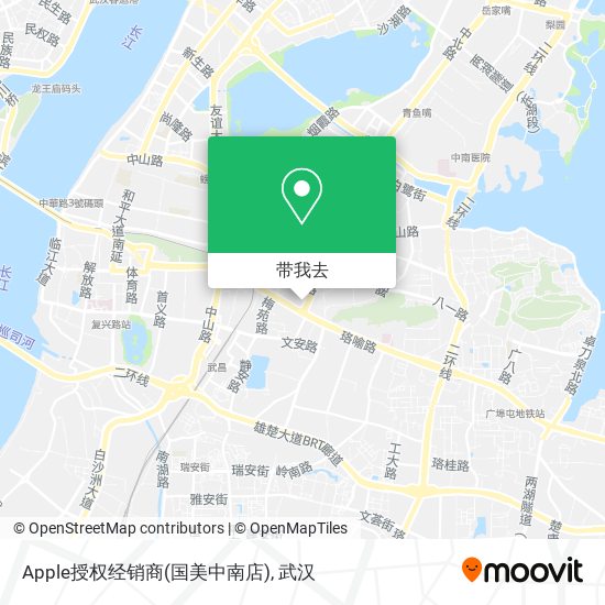 Apple授权经销商(国美中南店)地图