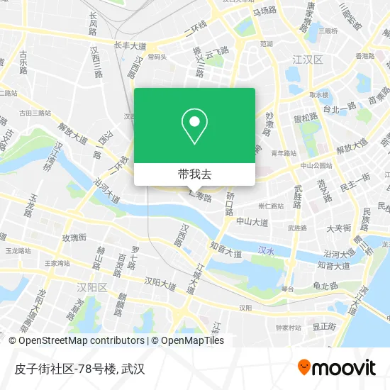 皮子街社区-78号楼地图