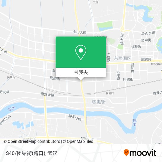 S40/团结街(路口)地图
