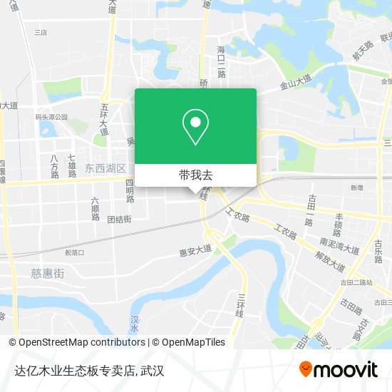 达亿木业生态板专卖店地图