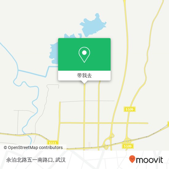 余泊北路五一南路口地图