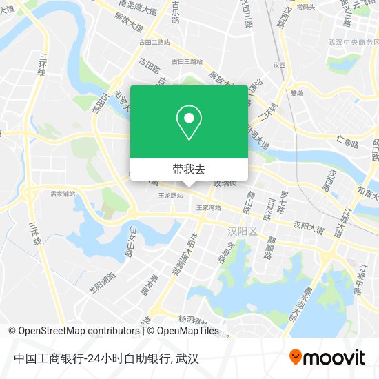 中国工商银行-24小时自助银行地图