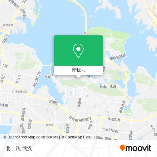 北二路地图