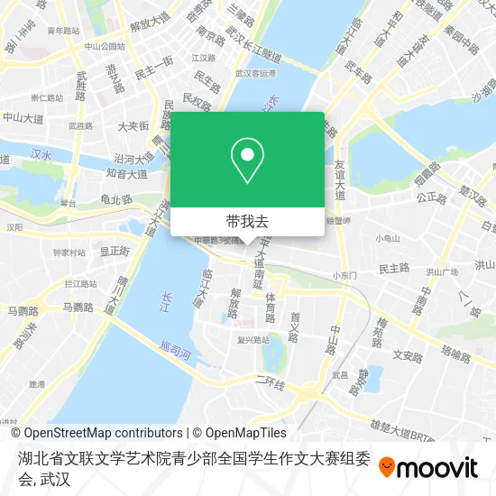 湖北省文联文学艺术院青少部全国学生作文大赛组委会地图