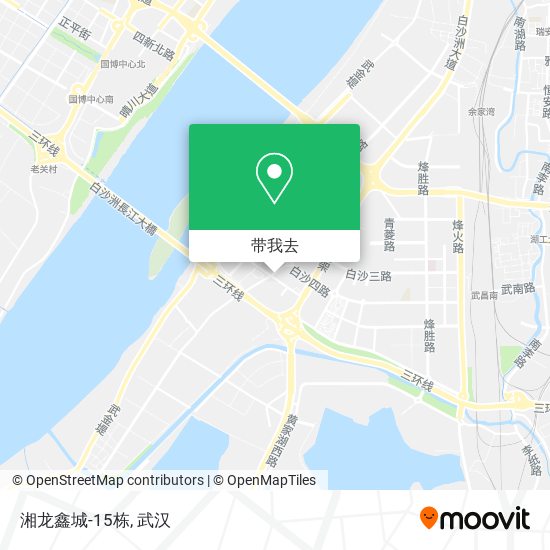 湘龙鑫城-15栋地图