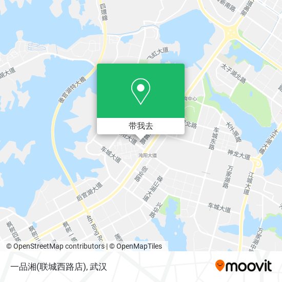 一品湘(联城西路店)地图