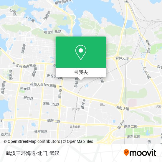 武汉三环海通-北门地图