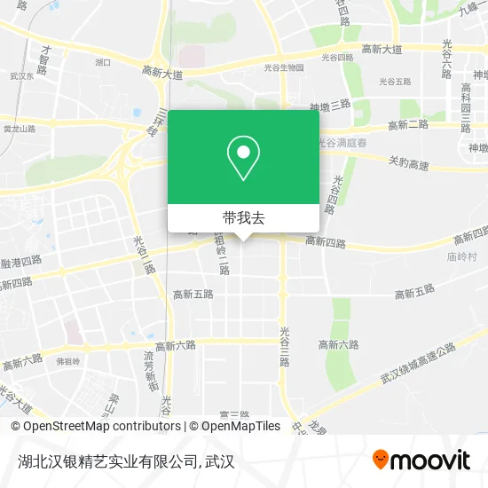 湖北汉银精艺实业有限公司地图