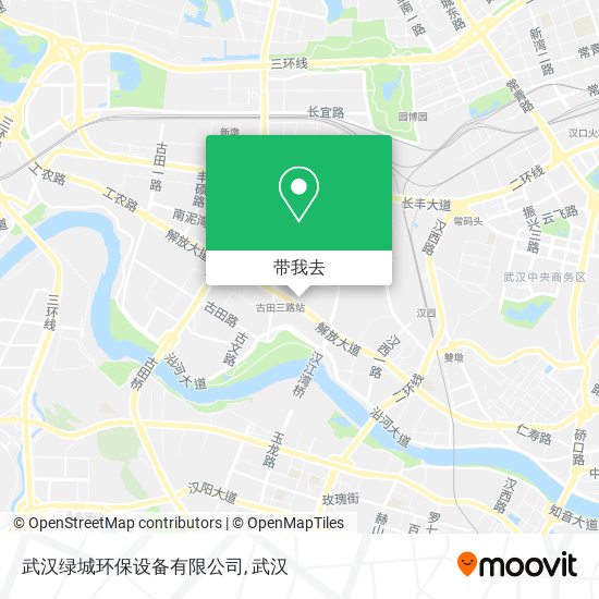武汉绿城环保设备有限公司地图