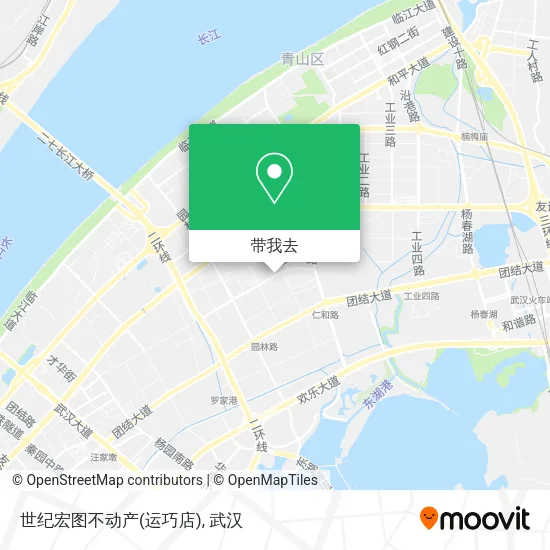 世纪宏图不动产(运巧店)地图
