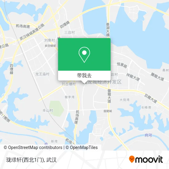 珑璟轩(西北1门)地图