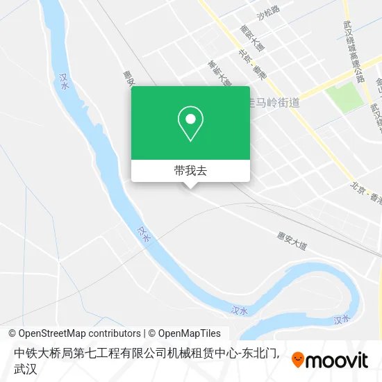 中铁大桥局第七工程有限公司机械租赁中心-东北门地图