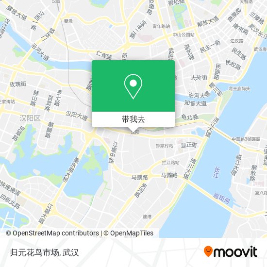 归元花鸟市场地图