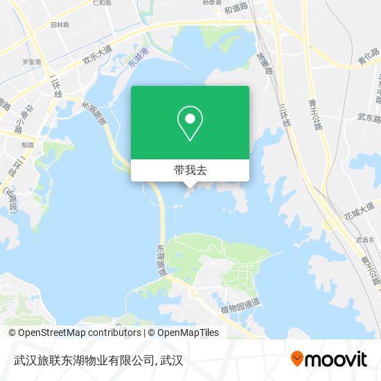 武汉旅联东湖物业有限公司地图
