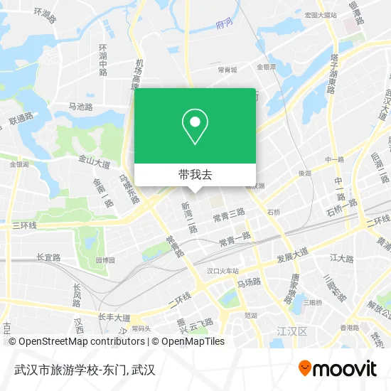 武汉市旅游学校-东门地图